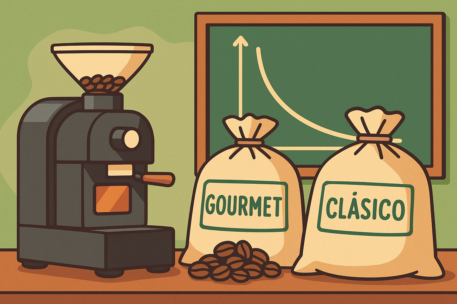 🍵 Asignación óptima de producción en una tostadora de café 💵